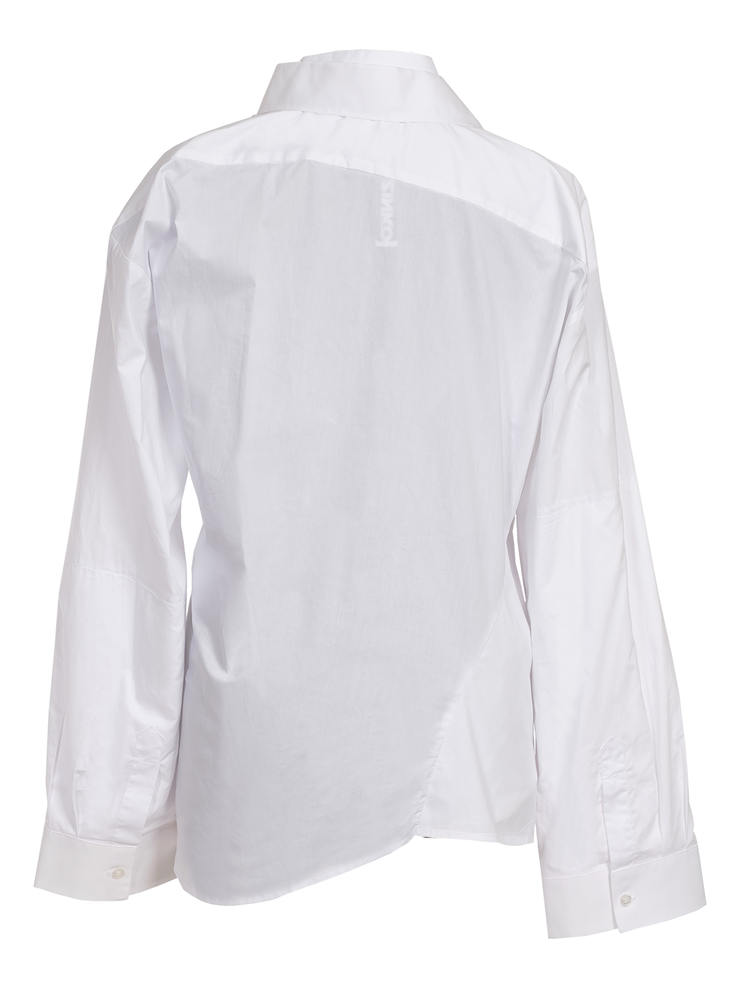 TWISTED DOUBLE COTTON SHIRT