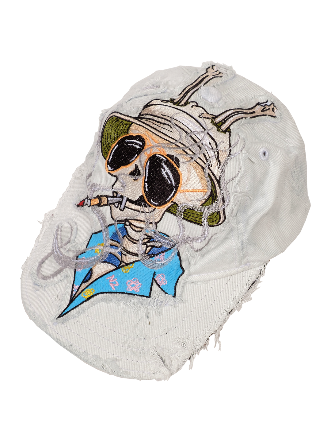 SKULL IN SUNGLASSES DADDY BASEBALL HAT
