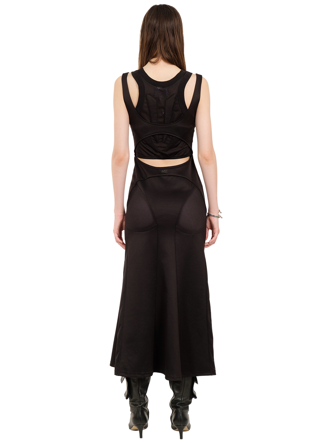 Godet Midi Skirt