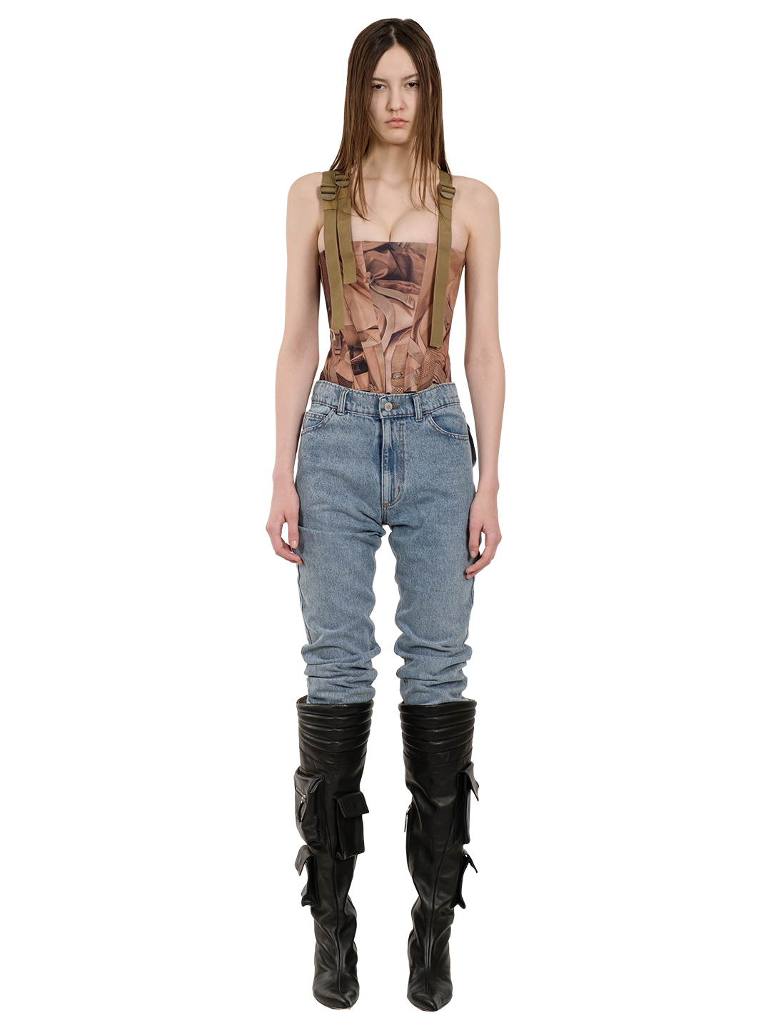 Printed Corset