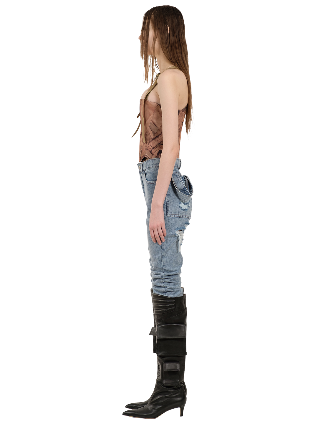 Printed Corset
