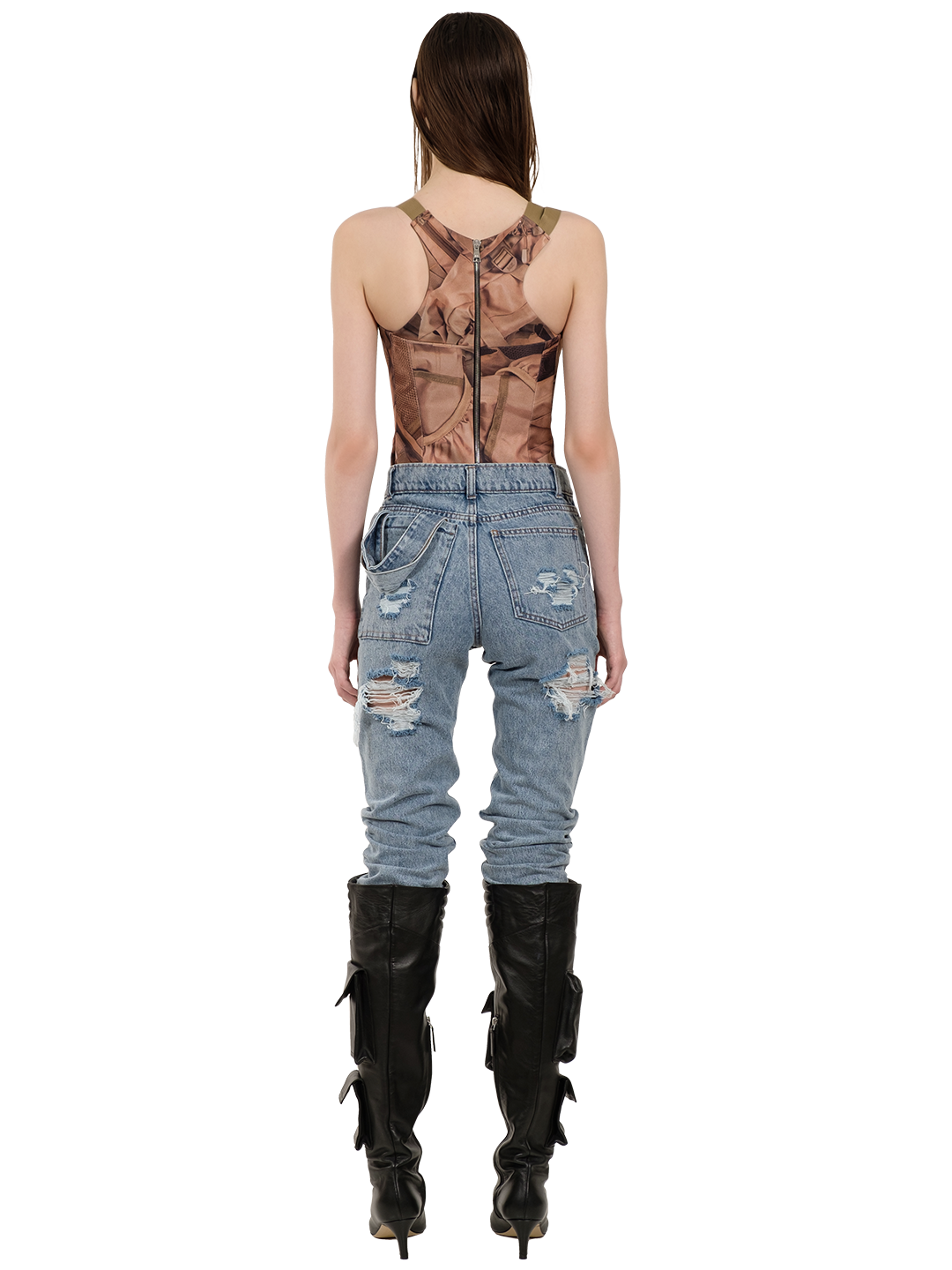 Printed Corset