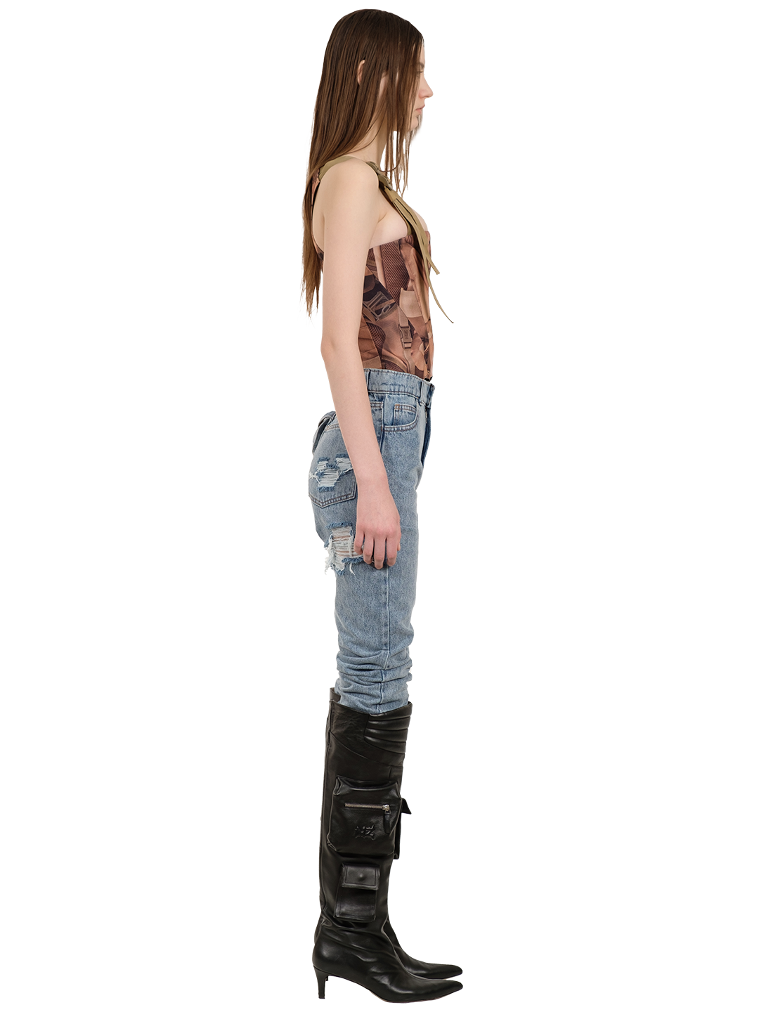 Printed Corset