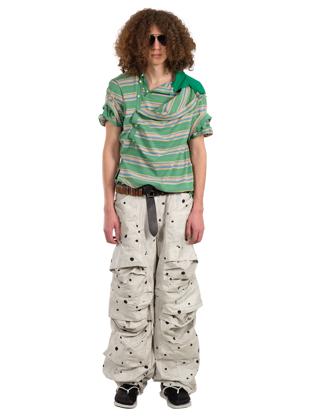 OVERSIZED DOUBLE POLO