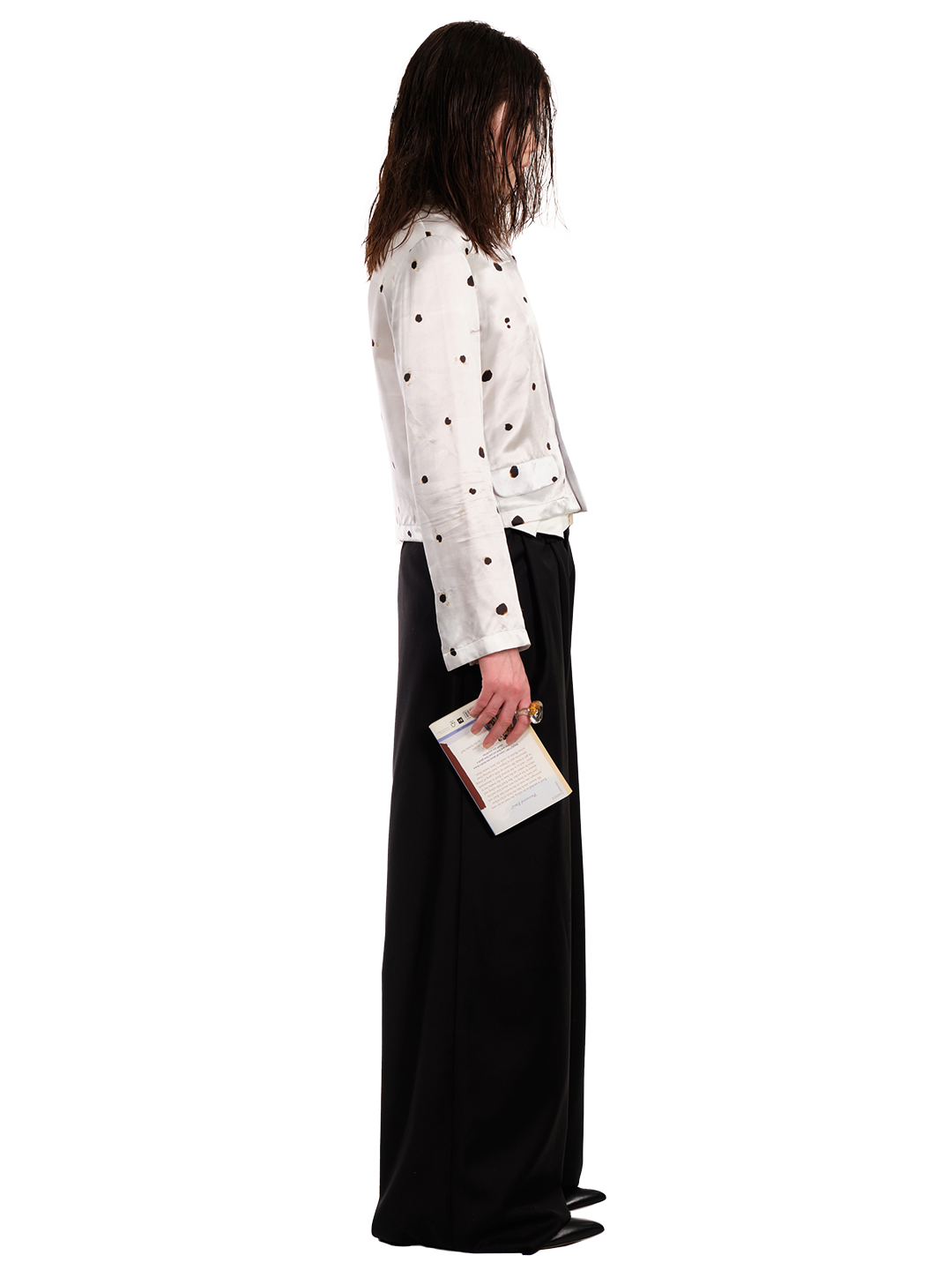 POLKA DOT SHIRT JACKET