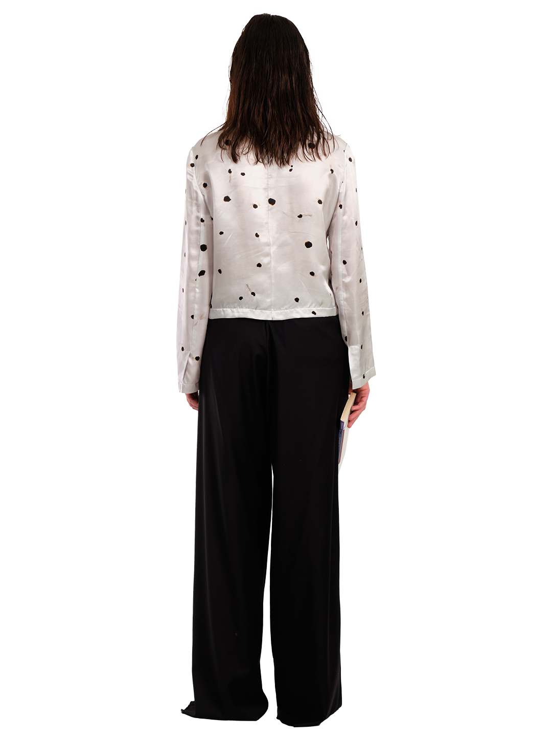 POLKA DOT SHIRT JACKET