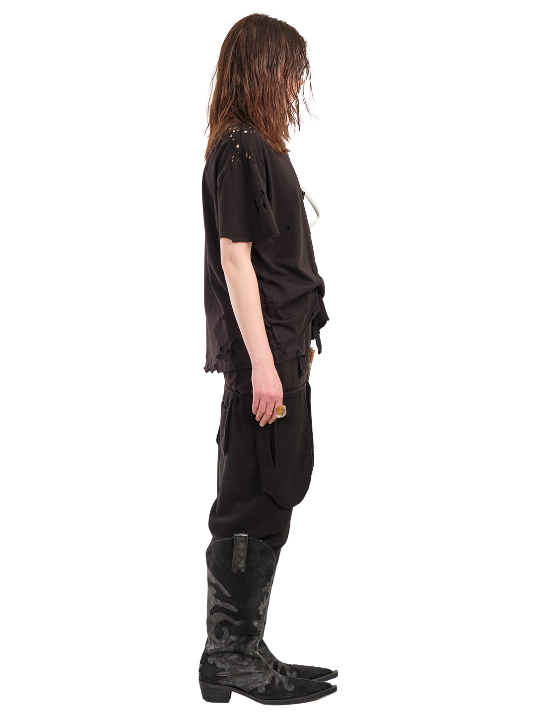 DISTRESSED FLOP T-SHIRT x HAVAIANAS