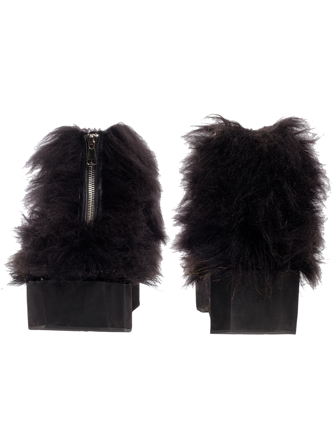 Furry Box Boots