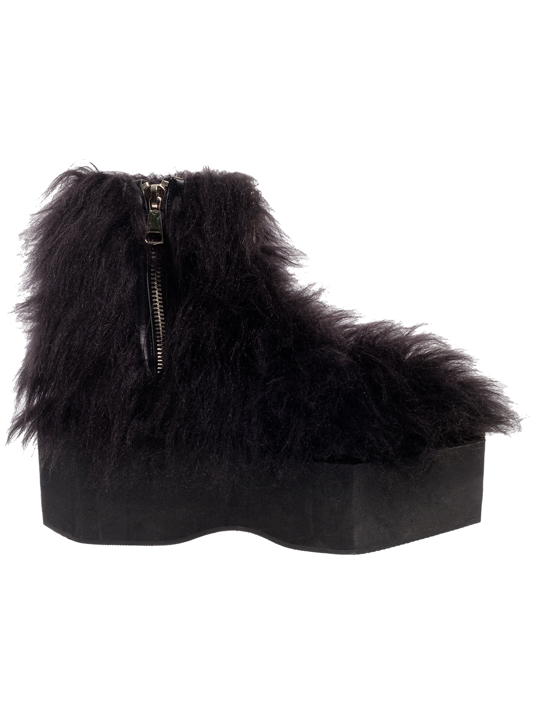 Furry Box Boots