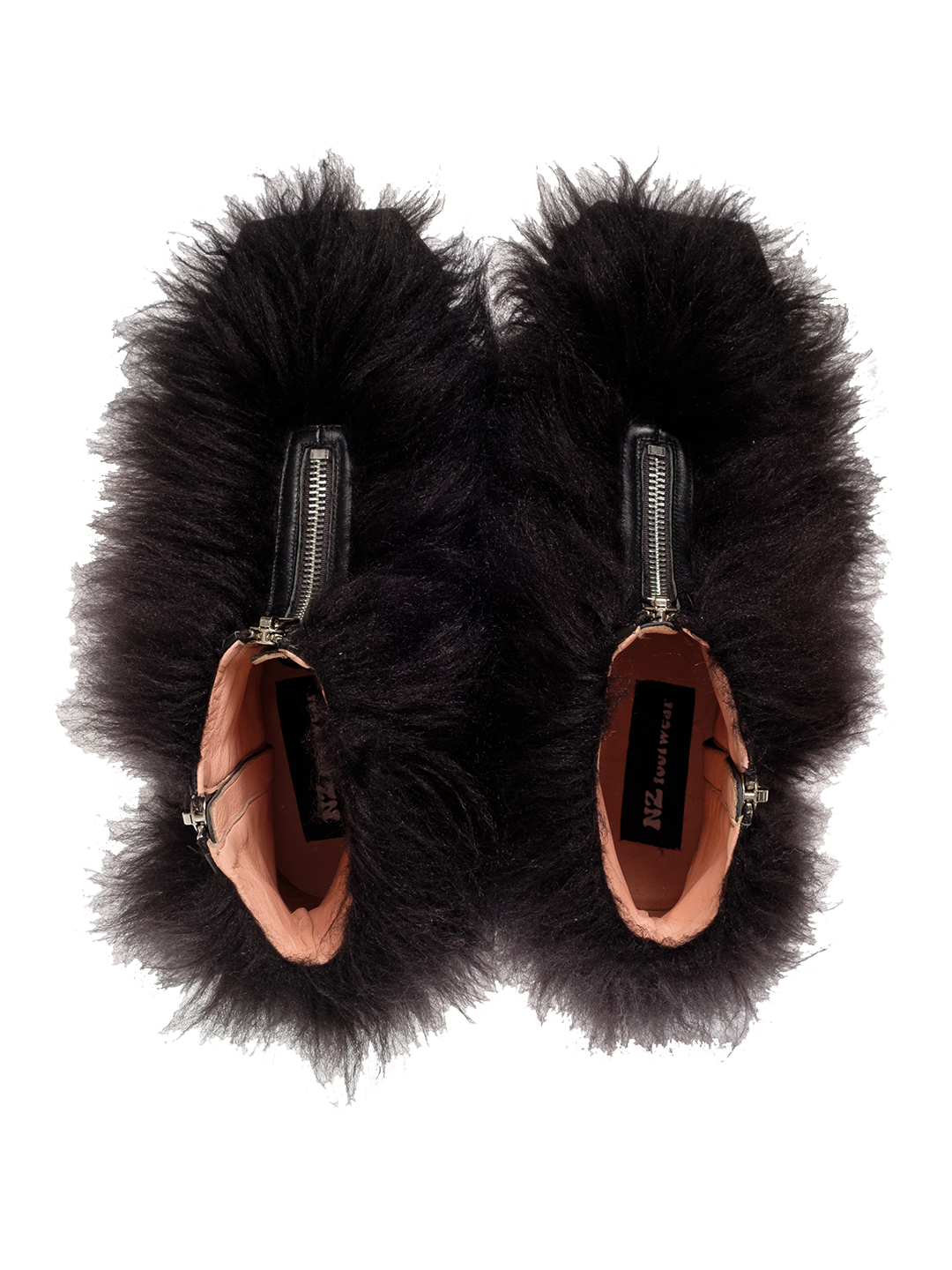 Furry Box Boots
