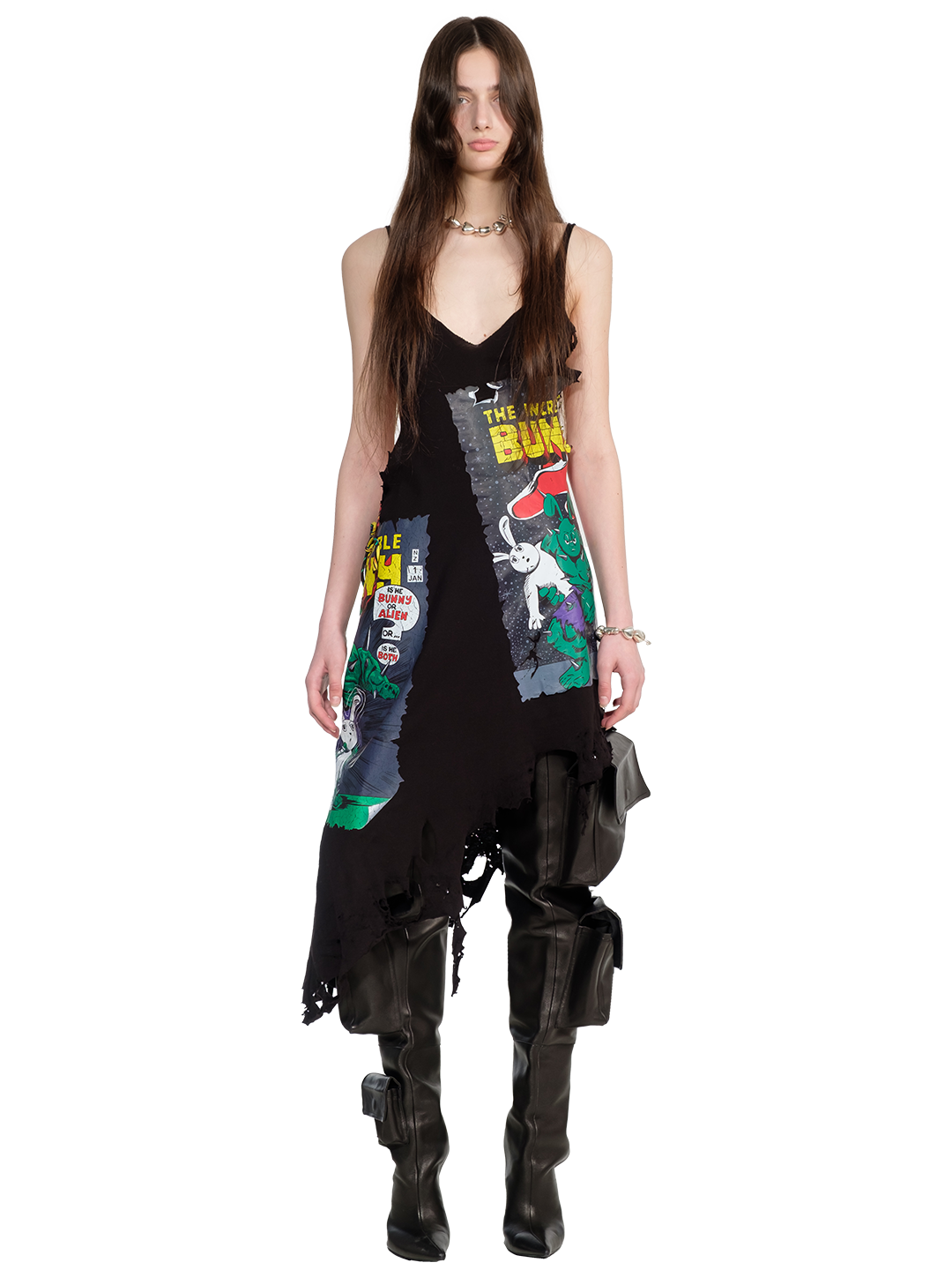 The Incredible Bunny Open Back Dress