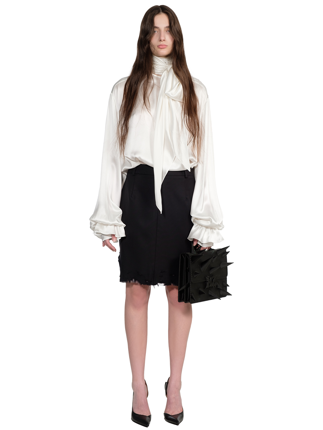 DESTROYED OFFICE SKIRT