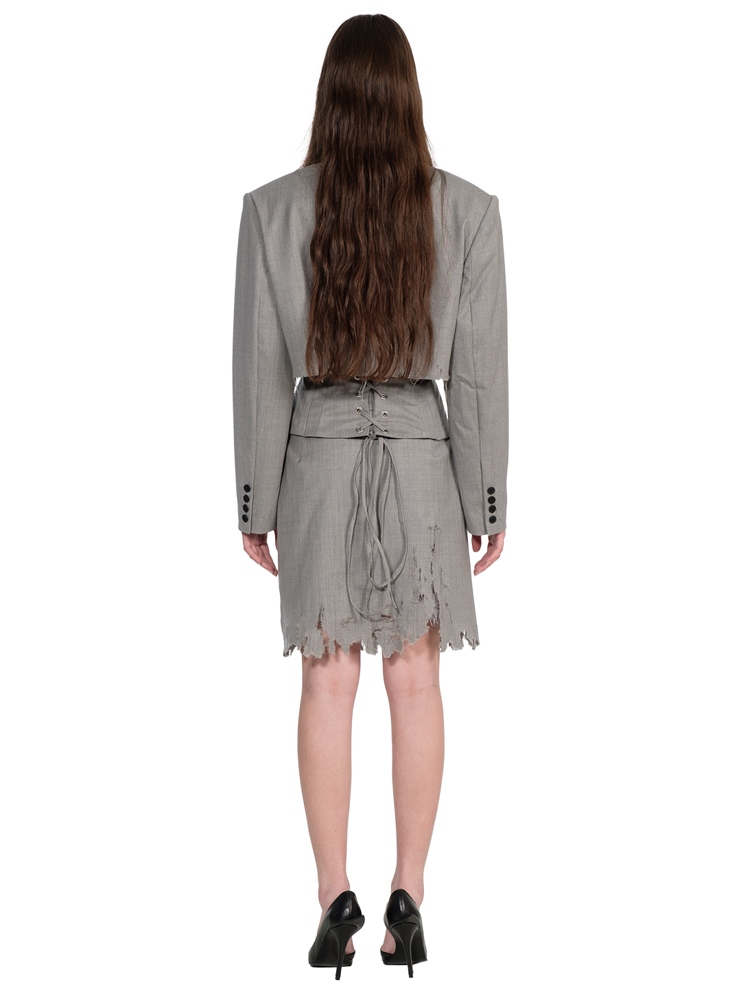 DESTROYED OFFICE SKIRT