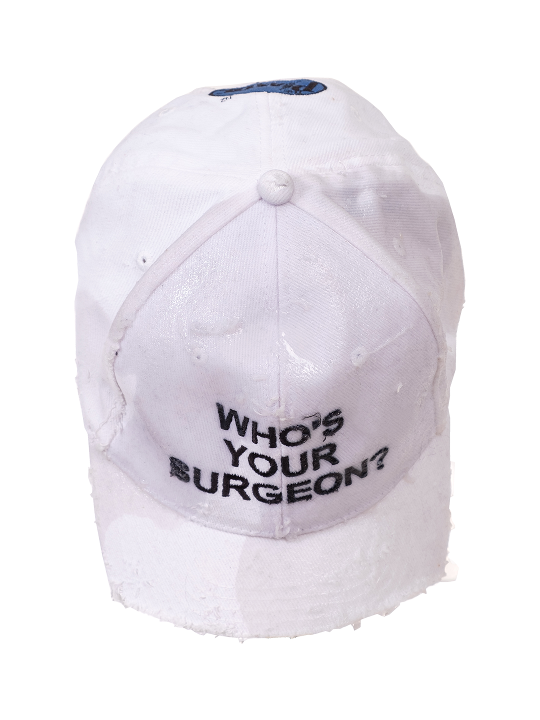 SILICONE WHO'S YOUR SURGEON BASEBALL CAP