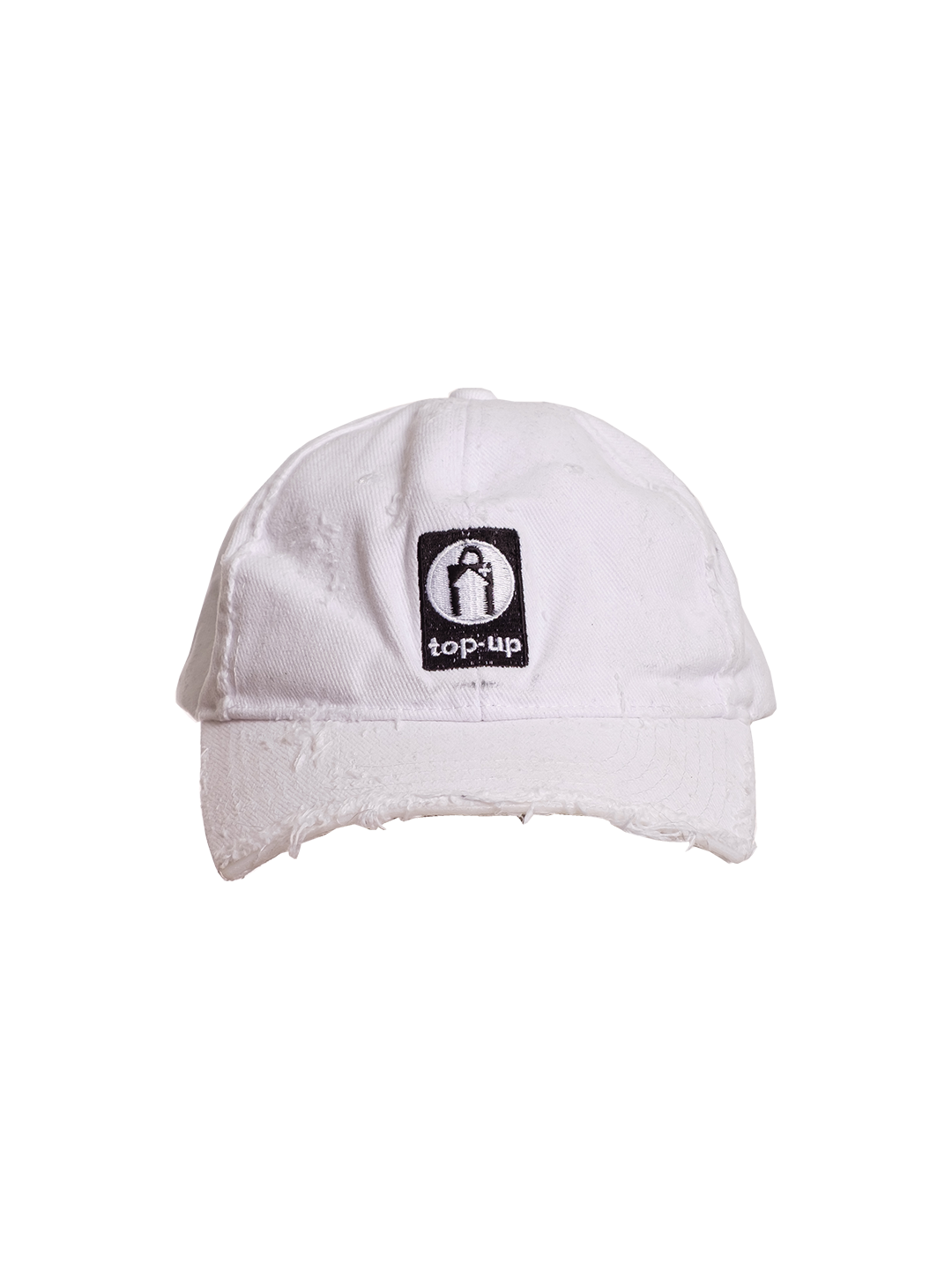 Model wearing TOP-UP CAP