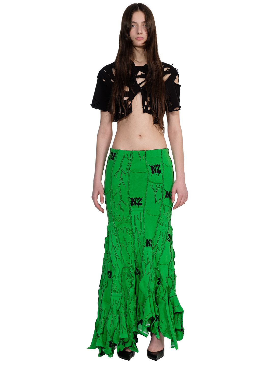 UPCYCLED MONSTER SKIRT
