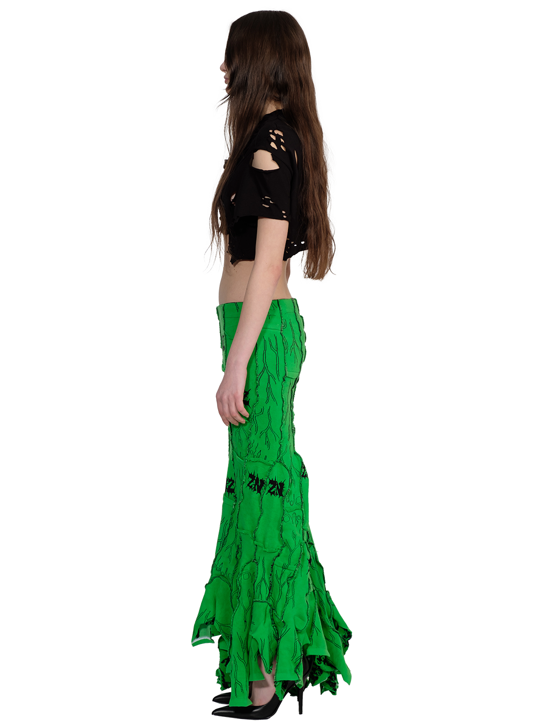 UPCYCLED MONSTER SKIRT