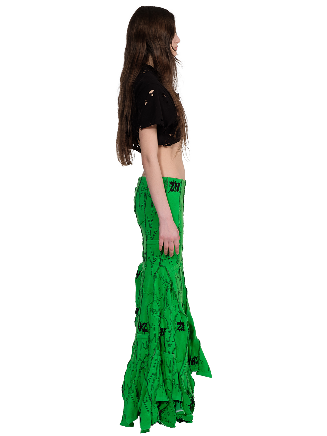 UPCYCLED MONSTER SKIRT