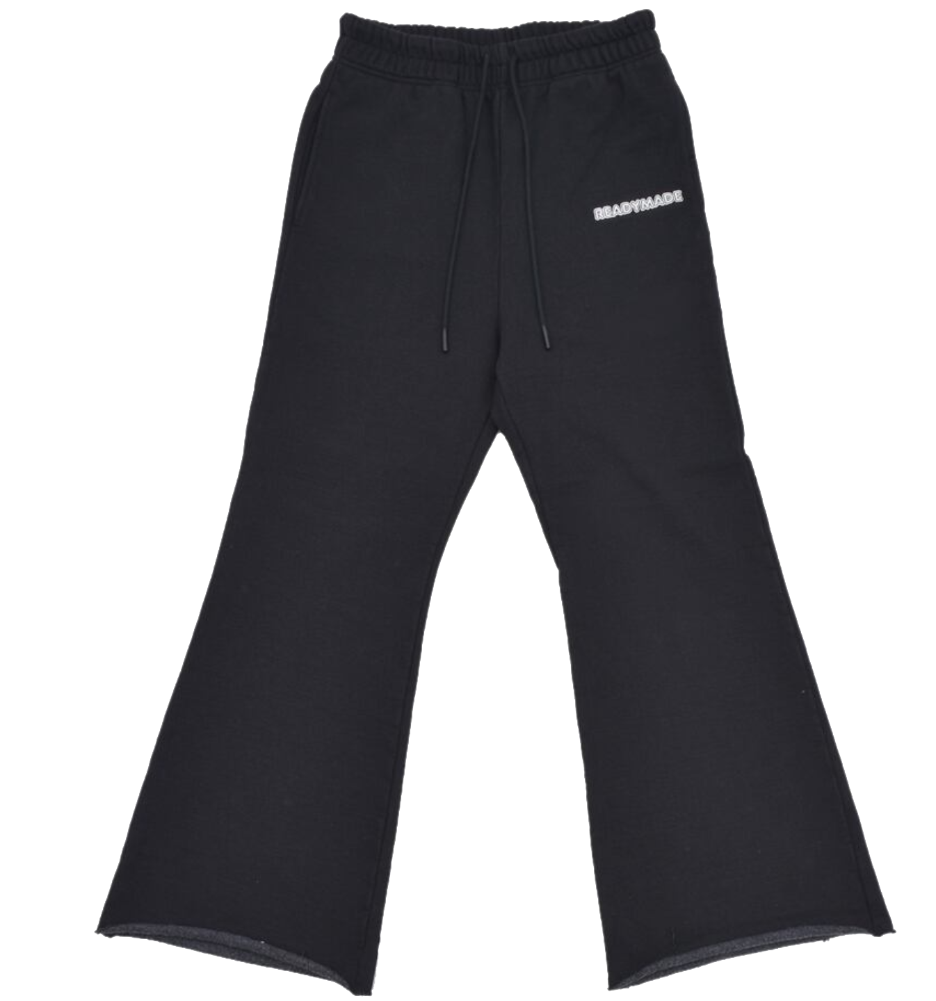 READYMADE/FLARE SWEAT PANTS/BLACK