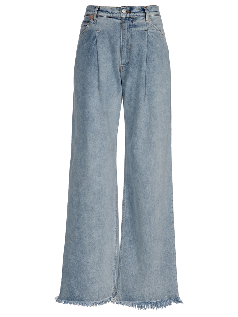 Pleated Waist Jeans – NATASHA ZINKO