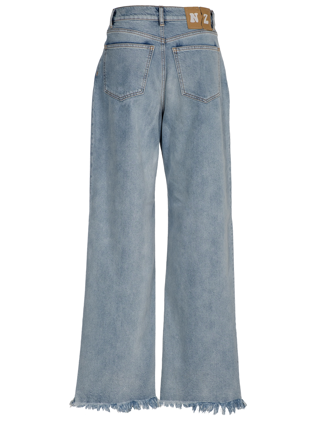 Pleated Waist Jeans