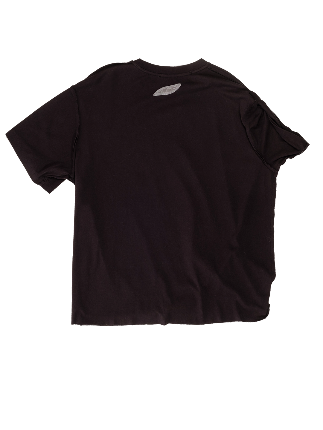ONE SLEEVE SEXY T-SHIRT PLASTIC