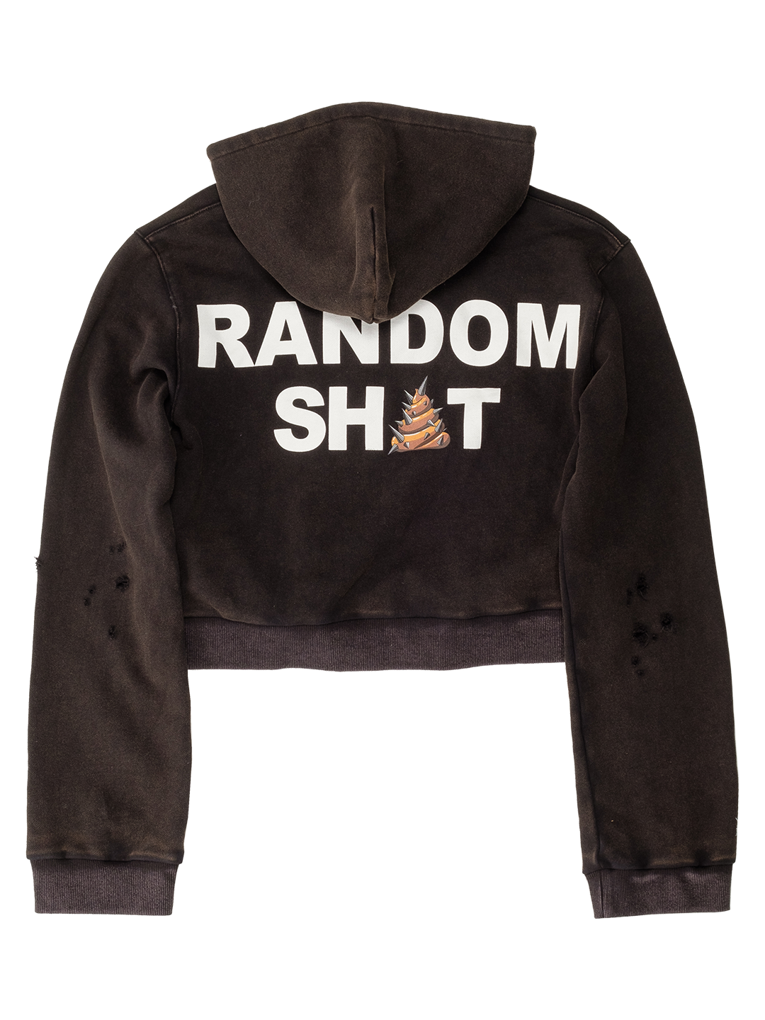 Cropped Random Sh*t Hoodie