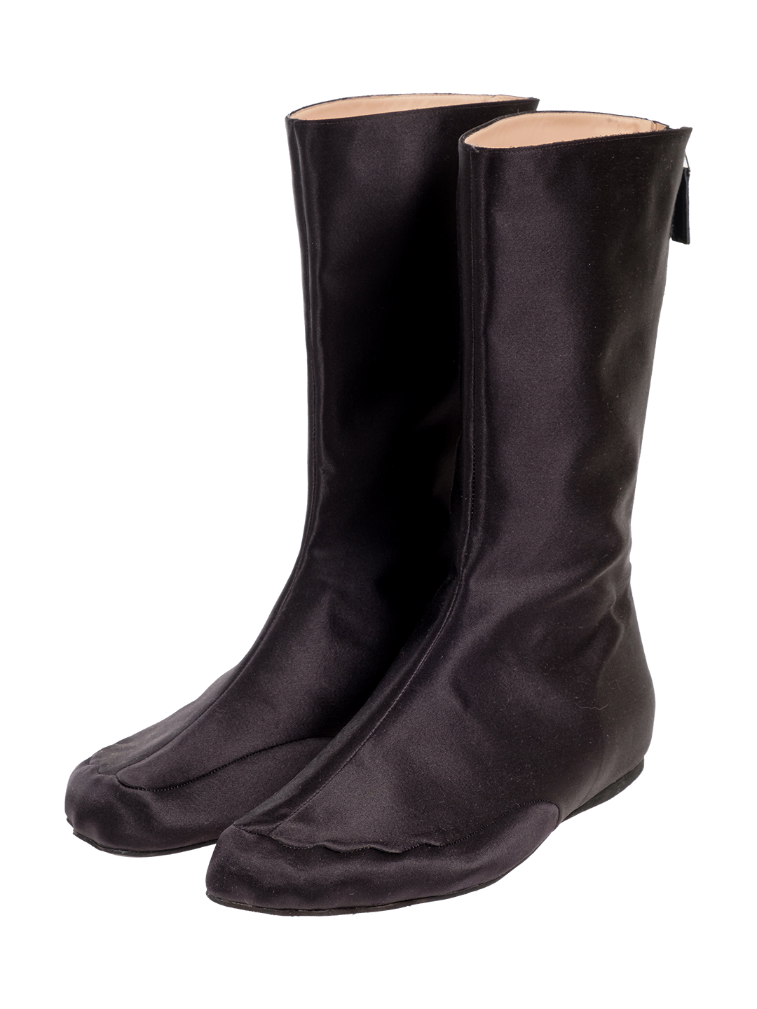 SATIN FOOT BOOTS