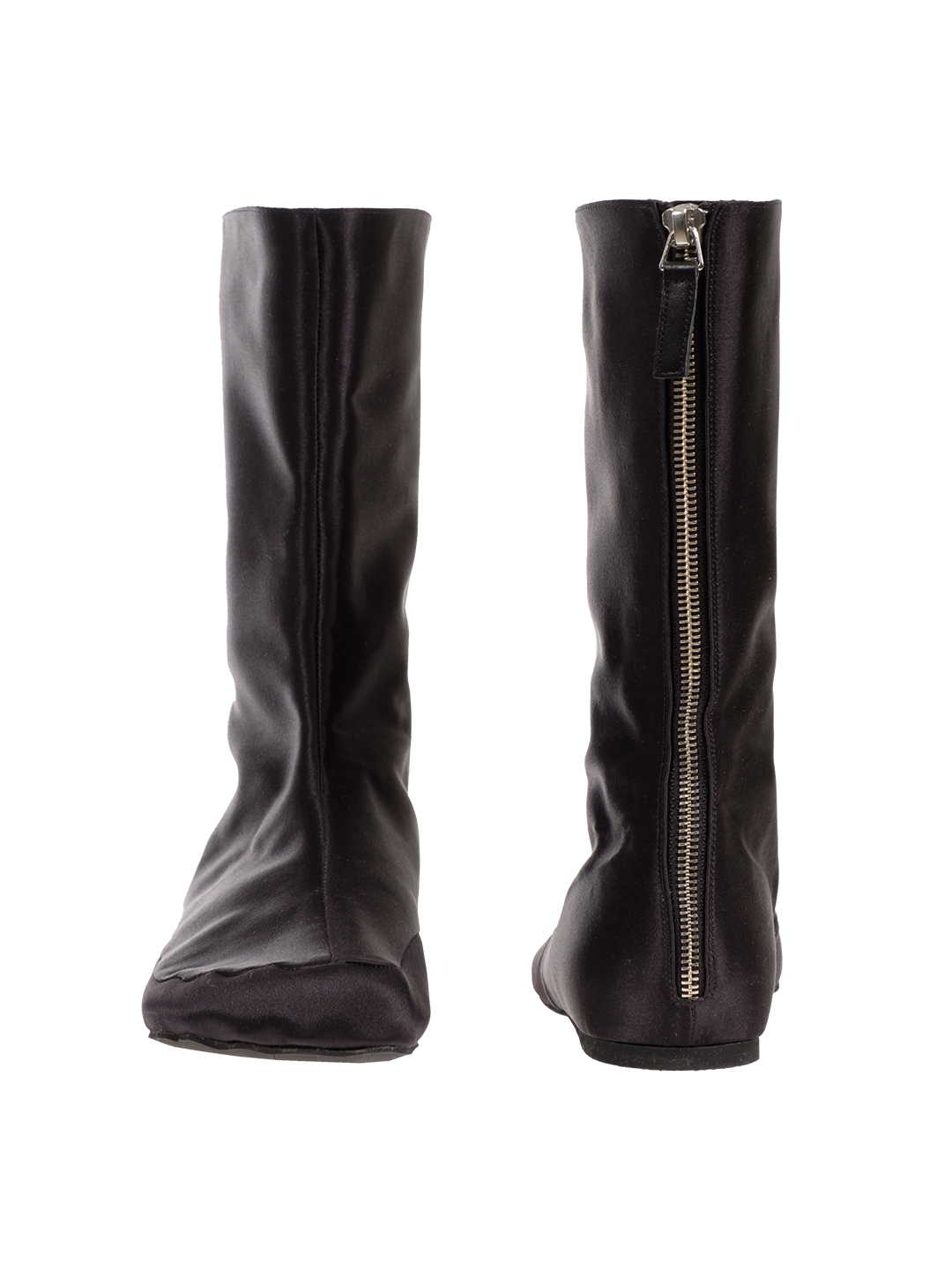 SATIN FOOT BOOTS
