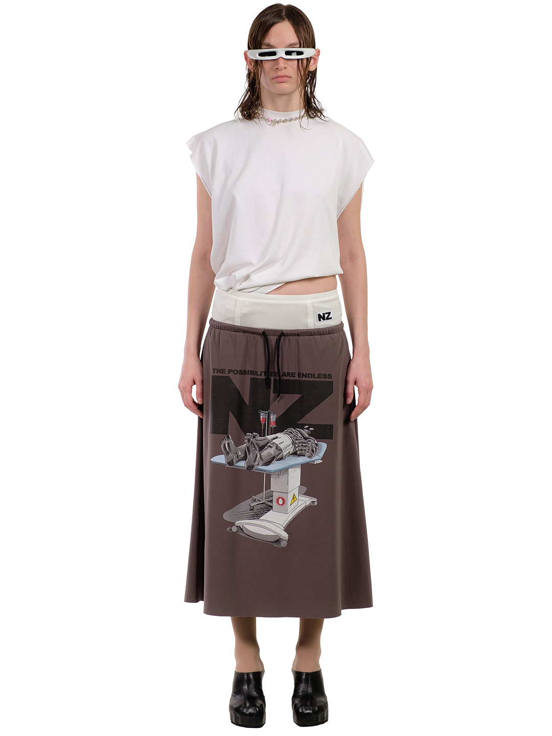 THE POSSIBILITIES ARE ENDLESS SKIRT