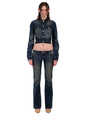 SHORT DENIM JACKET