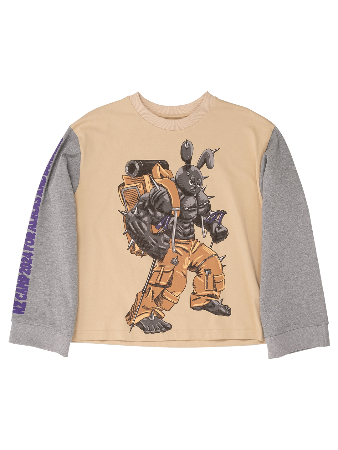 Camping Bunny LS T-shirt