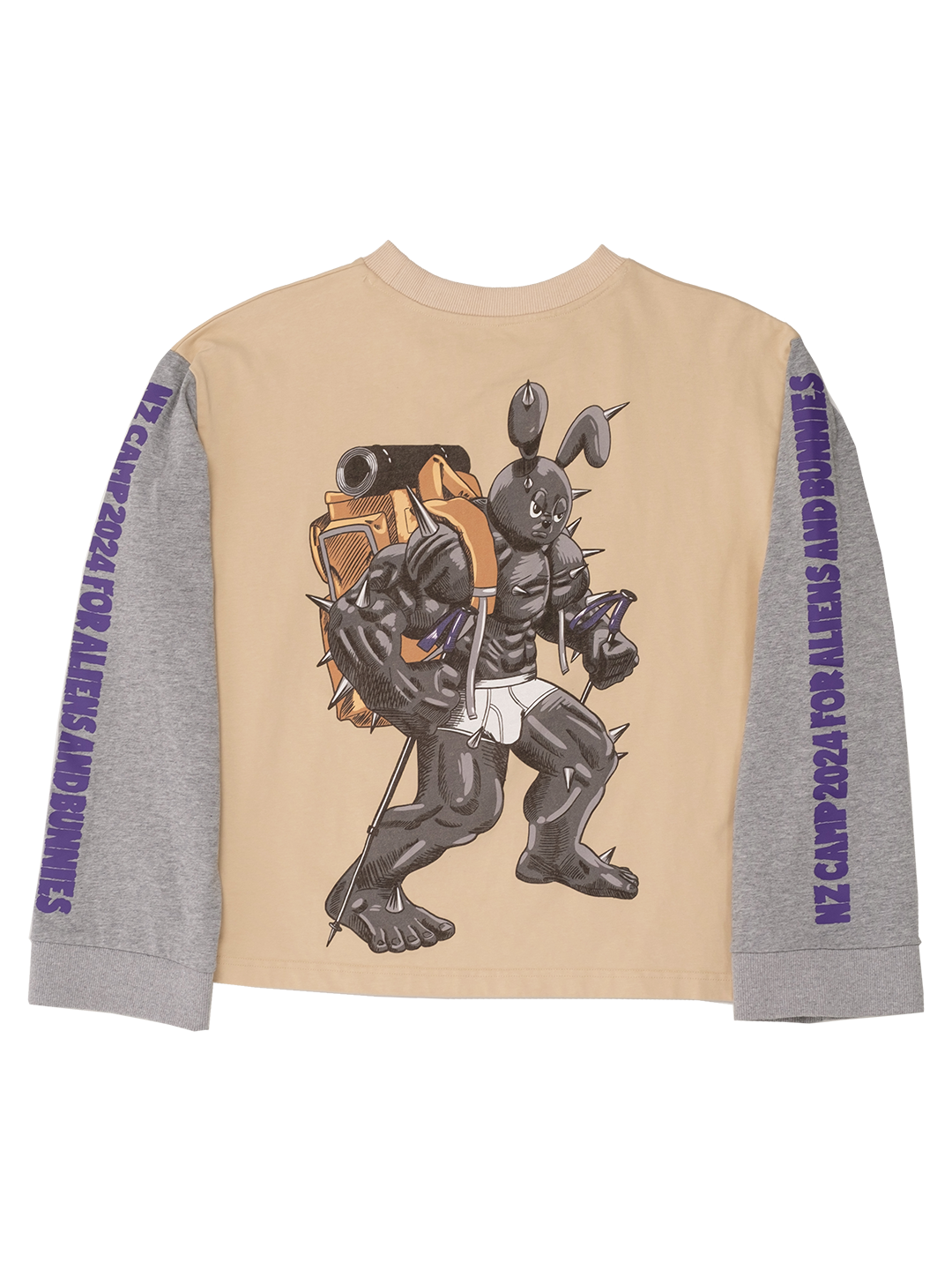 Camping Bunny LS T-shirt