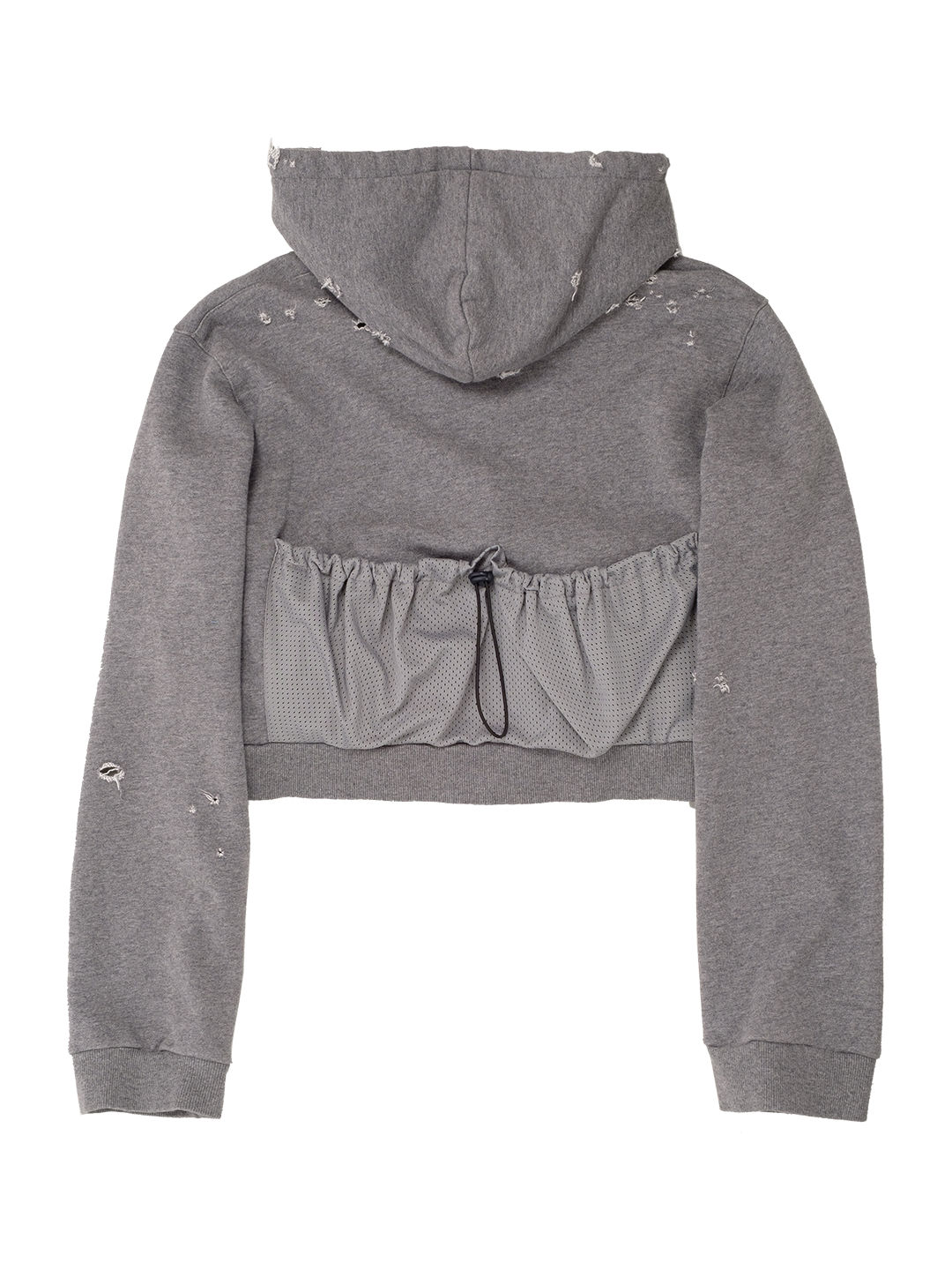 Camping Cropped Pouch Hoodie