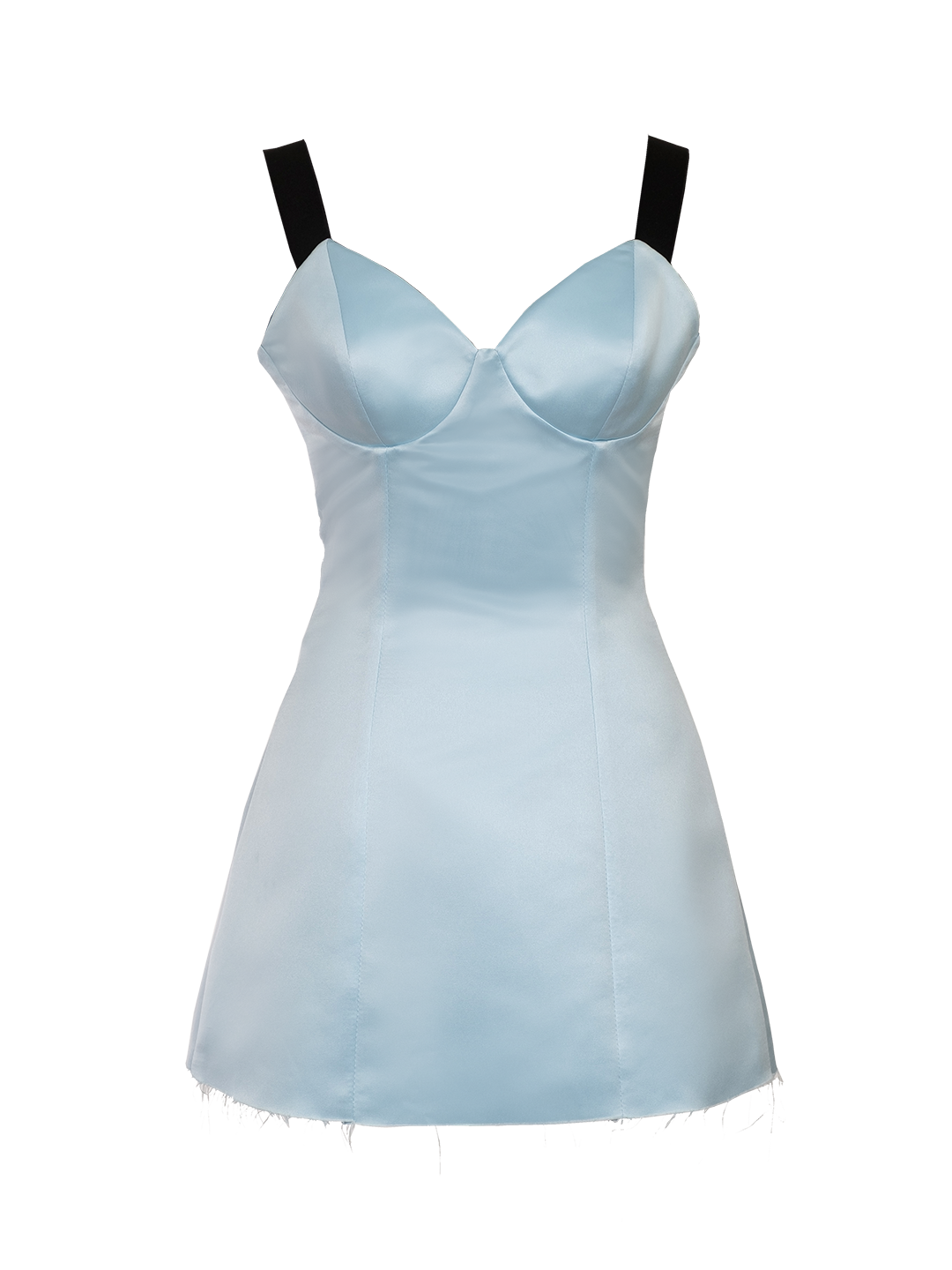 natasha zinko corset dress Natasha Zinko Frayed Party Mini Dress - Pink