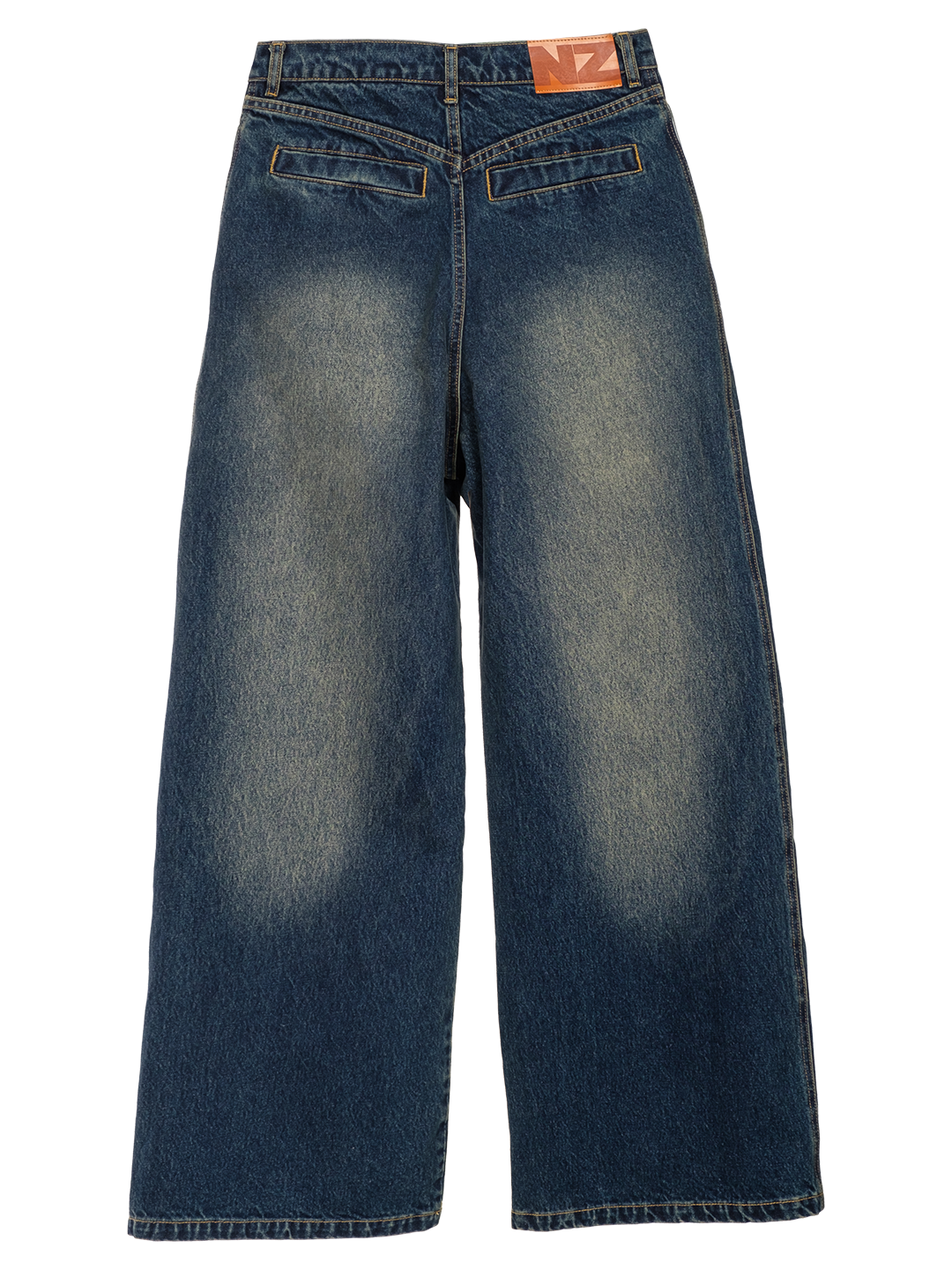 PLEATED JEANS