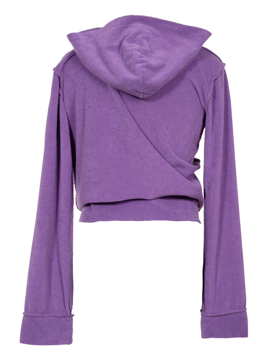 LILAC HOODED JACKET
