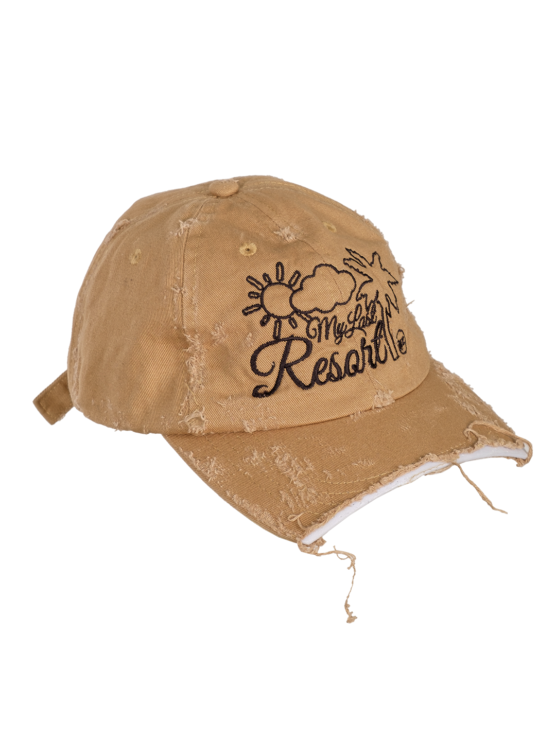 MY LAST RESORT BASEBALL HAT