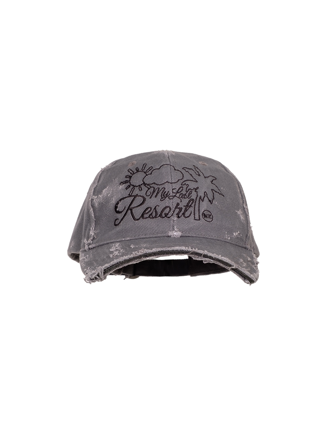 MY LAST RESORT BASEBALL HAT