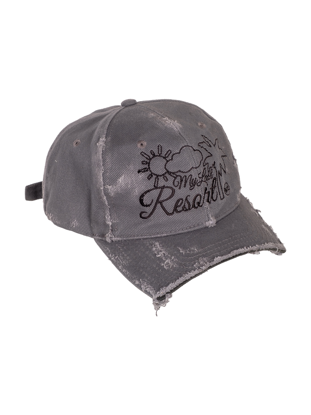 MY LAST RESORT BASEBALL HAT