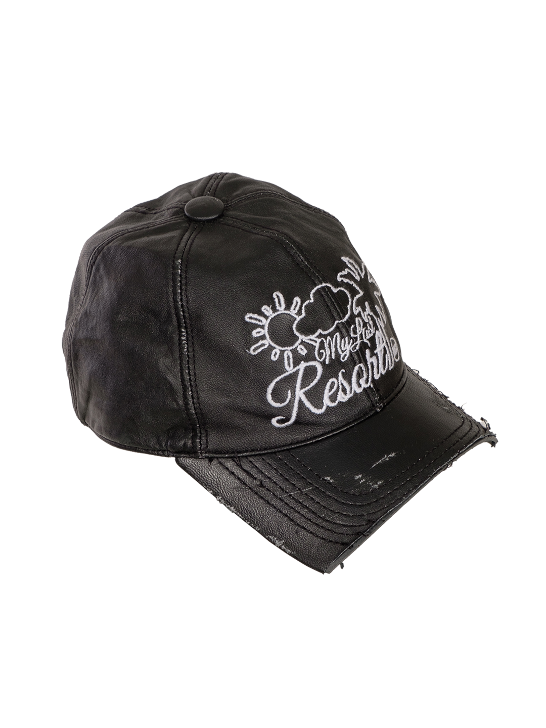 MY LAST RESORT BASEBALL HAT