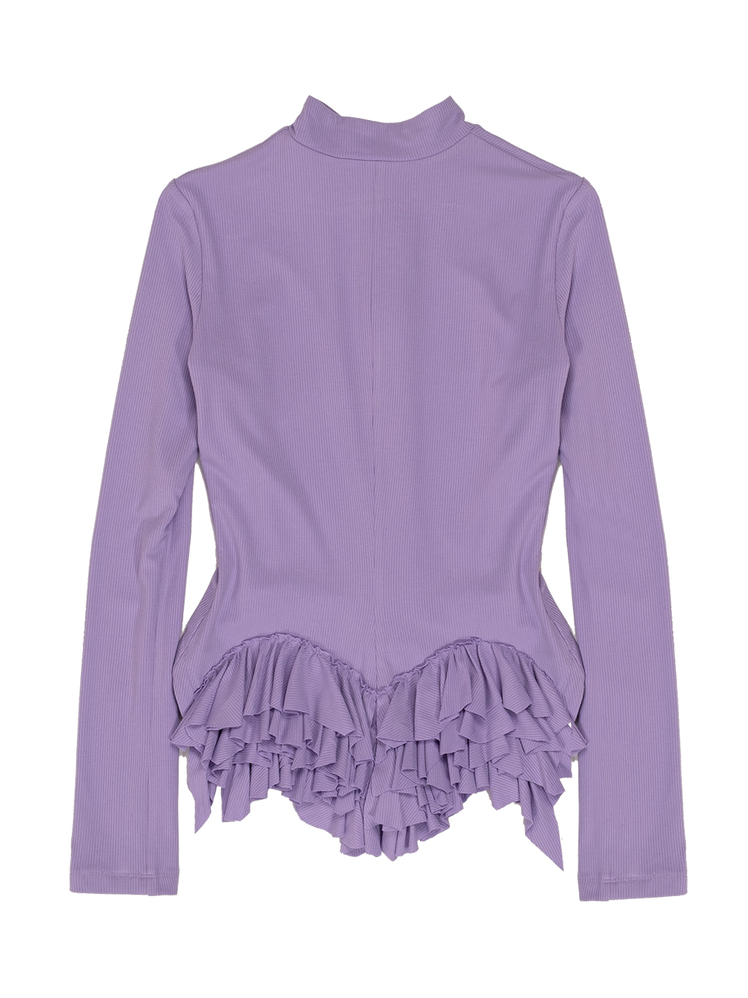 CROPPED RUFFLE JACKET