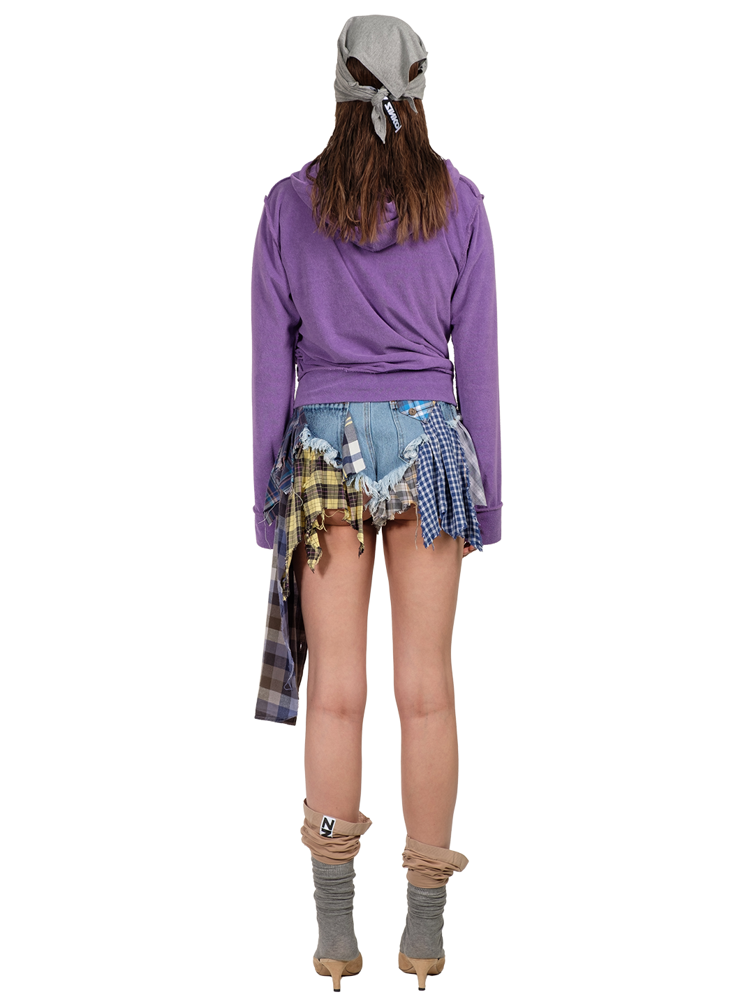 LILAC HOODED JACKET