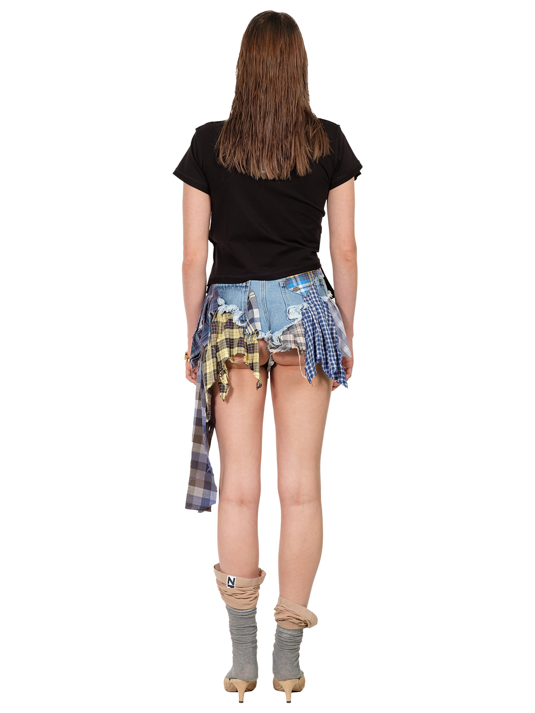 SUSTAINABLE UPCYCLED FABRIC ONE OF A KIND SKIRT