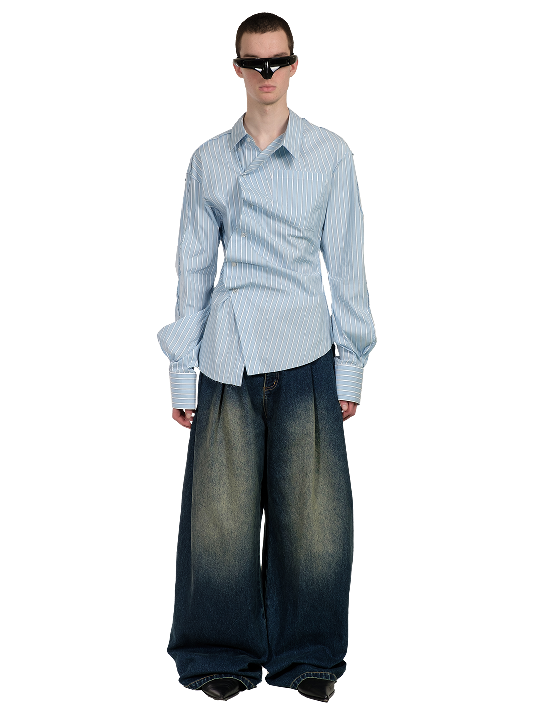 DRUNK STRIPPED SHIRT