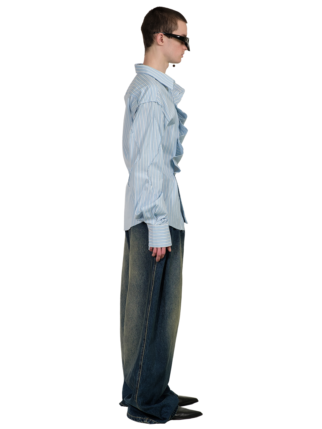 DRUNK STRIPPED SHIRT