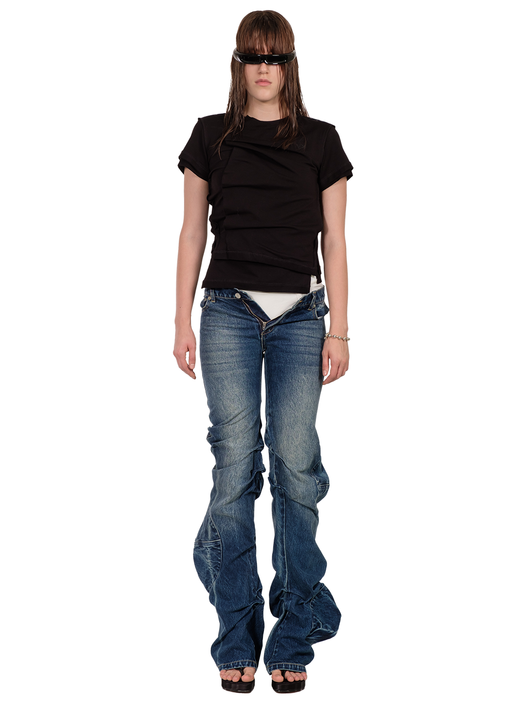 RESORT BOTCHED JEANS