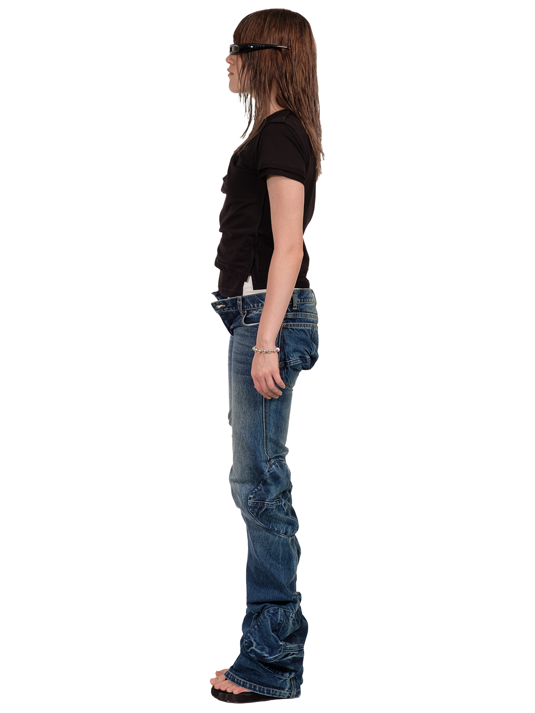 RESORT BOTCHED JEANS