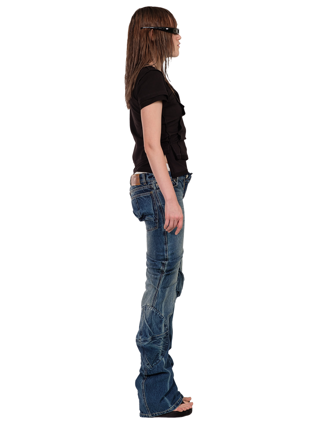 RESORT BOTCHED JEANS
