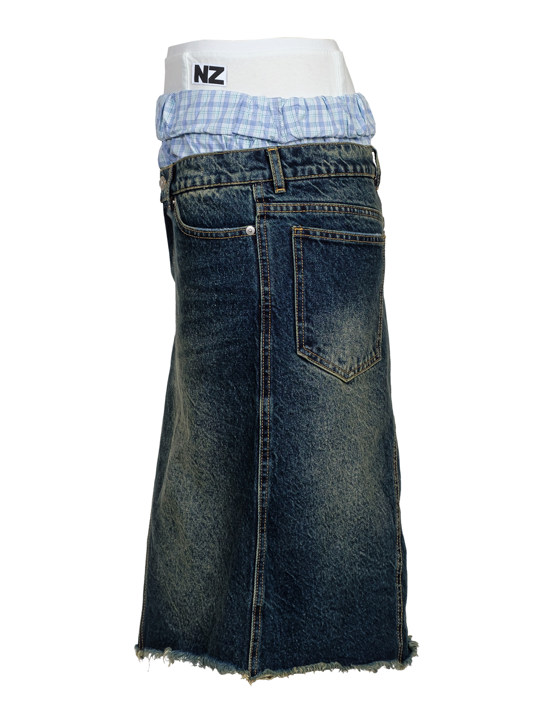 TRIPLE WAIST SKIRT